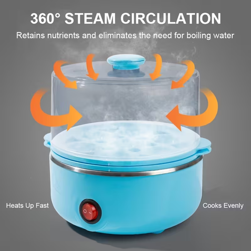 Double-Layer Egg Steamer