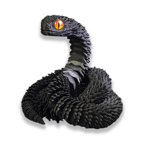3D-printed snake