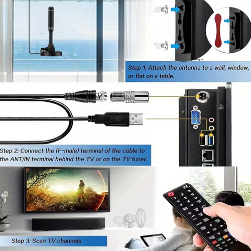 High-Gain HD Digital Antenna