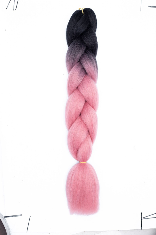 colorful braided wig