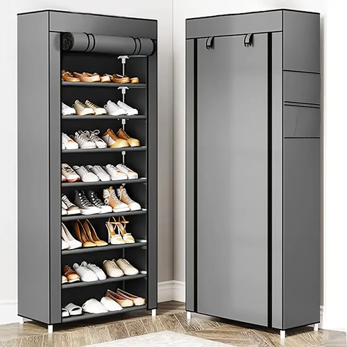 multi-layer dustproof shoe rack