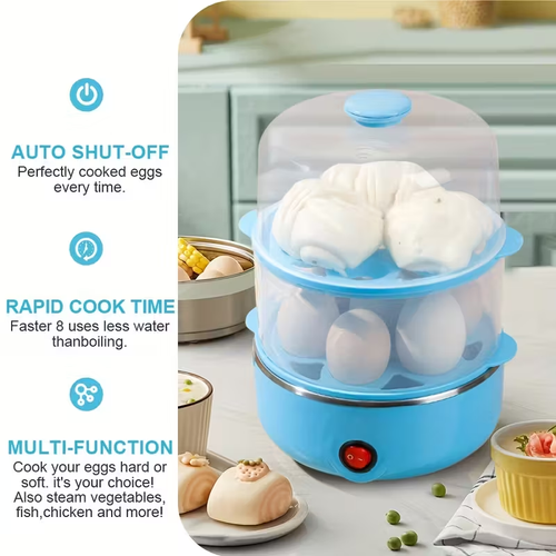 Double-Layer Egg Steamer