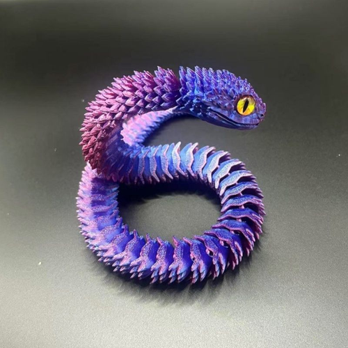 3D-printed snake