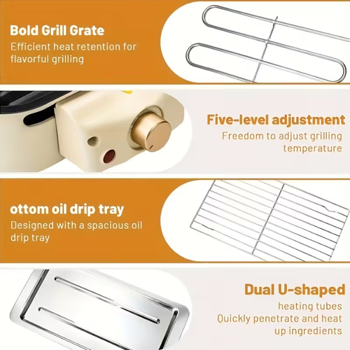 Smokeless Electric Grill