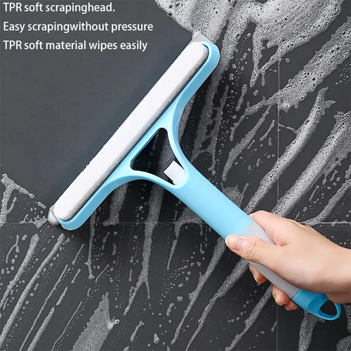 3in 1 Glass Wiper with Scraper And Sprayer