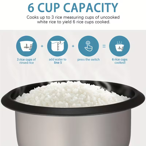 Rice Cooker with Multiple Functions
