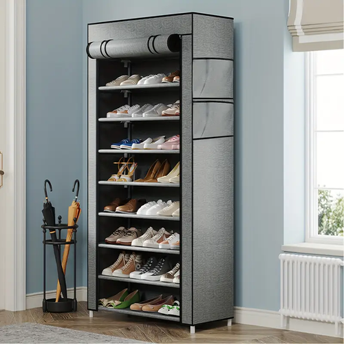 multi-layer dustproof shoe rack