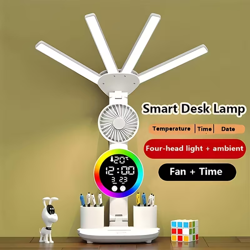 Christmas USB Smart Touch LED Desk Lamp