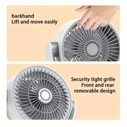 3D Air Circulation Floor Fan with Remote Control