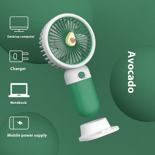 Cute cartoon handheld fan