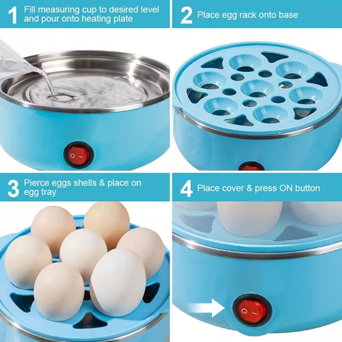 Double-Layer Egg Steamer
