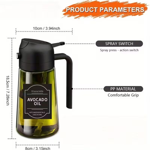 Multi-Functional Olive Oil Sprayer