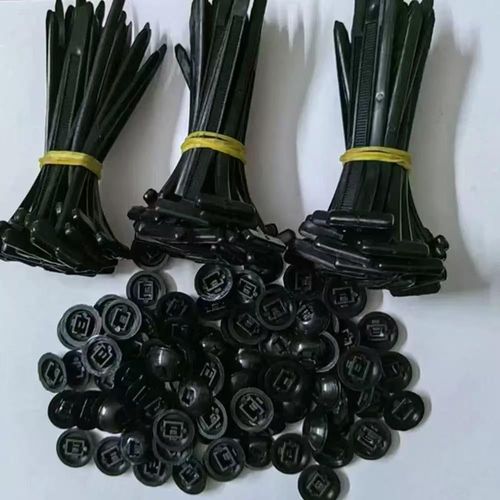 🔥HOT SALE🔥 COD！50PCS Nylon Strong Cable Tie Buckle - Heavy Duty UV-Resistant for Secure Auto, Truck & Garage for Car Fender Trunk Repairs, Cable Management - Saves Time