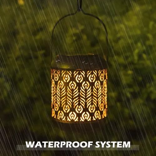 🔥Hot Seller🔥 COD！Cross-Border Solar-Powered Outdoor Wall Lamps: Projection Lamps Featuring Mandala, Sunflower, and Peony Designs for Exterior Walls