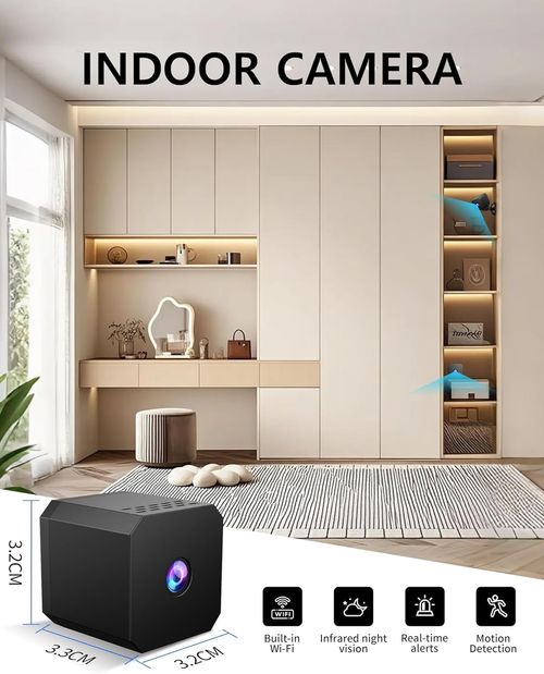 🔥Hot Seller🔥 COD！F1 HD Camera: Versatile Wireless Camera with Wi-Fi & Bluetooth – Suitable for Indoor Home Monitoring, Outdoor Sports, and Cross-Border Use.