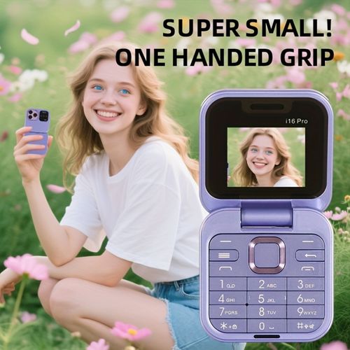 i16pro Mini Flip Phone