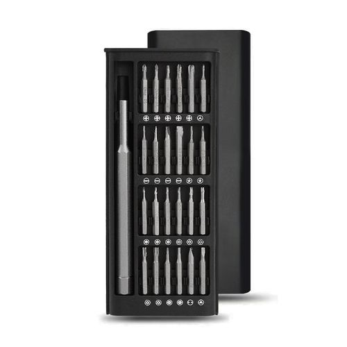 24 in 1 Steel Handle Plain Finish Multipurpose Screw Driver Kit for DIY Home & Computer Repair