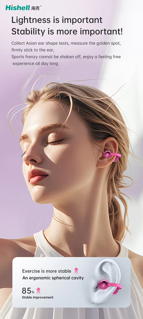 Fashionable Bag Style Wireless Ear-clip Earphone