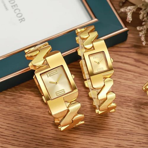 Square Alloy Exquisite Quartz Watch