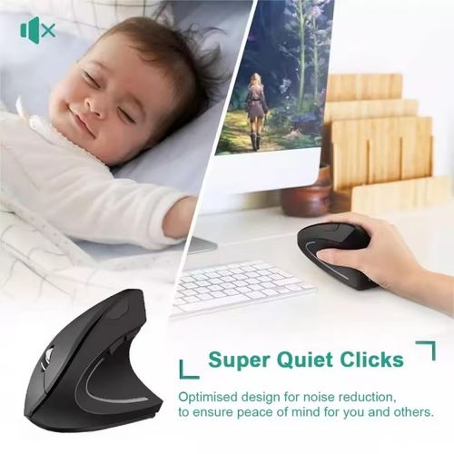 Vertical Mouse Ergonomic 2.4GHz Wireless  Mice