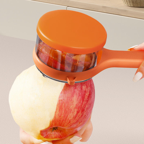 Multi-Functional Stainless Steel Fruit Vegetable Peeler Stock Storage Type Knife for Peeling Melons Splash-Proof Artifact Fruit