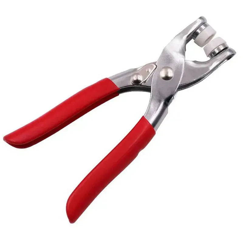（100pcs 1set）Claw snap fastener set, 9.5mm snap fastener set (with pliers) - suitable for 1-3cm thick fabrics, metal snap fastener set (with tools), five-claw snap fastener tool set, seamless snap fasteners, manual snap fasteners.