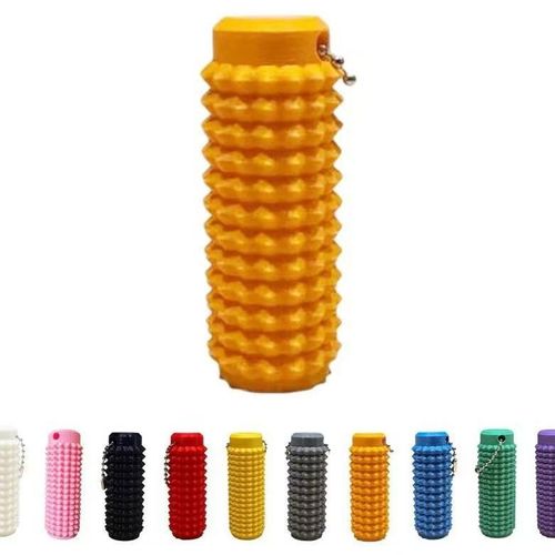 Little Ouchies Grippie Portable Pain Stim Tool with Firm Plastic Spikes for Anxiety Stress Relief Vibrant Colors Sensory On-the-Go Comfort
