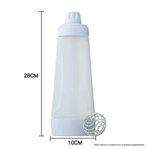 High Quality Home Kitchen Plastic Batter Mixing Bottle Cream and Pancake Dispenser with Scale
