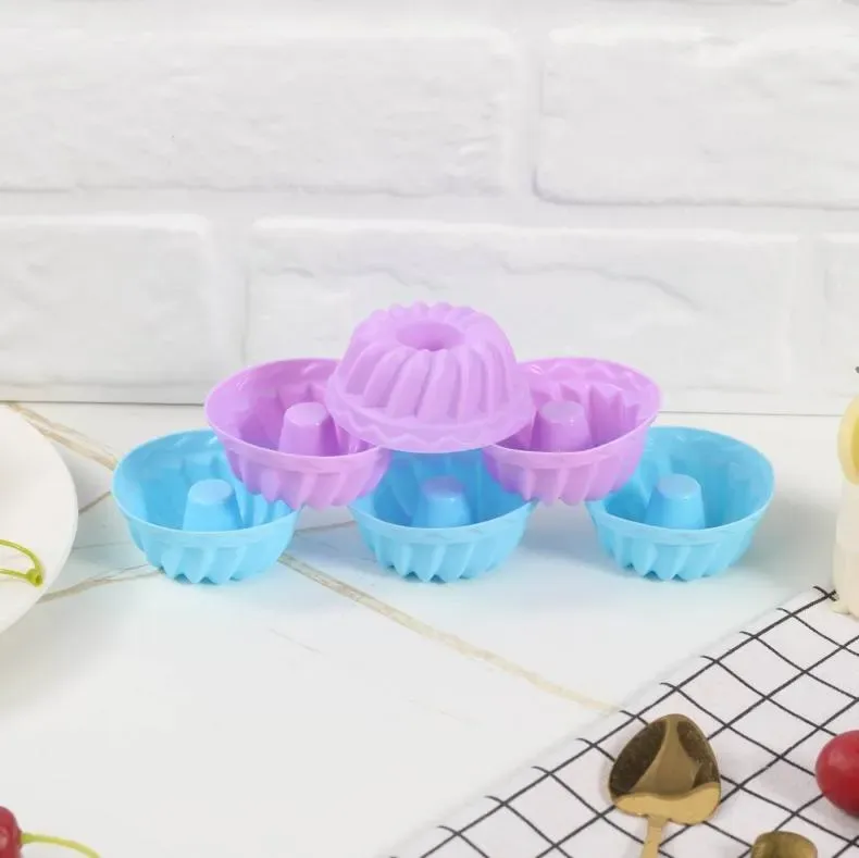 (25pcs 1set)Premium Reusable Silicone Baking Cups - Non-Stick BPA-Free Cupcake Liners & Molds for High-Efficiency Cake Baking