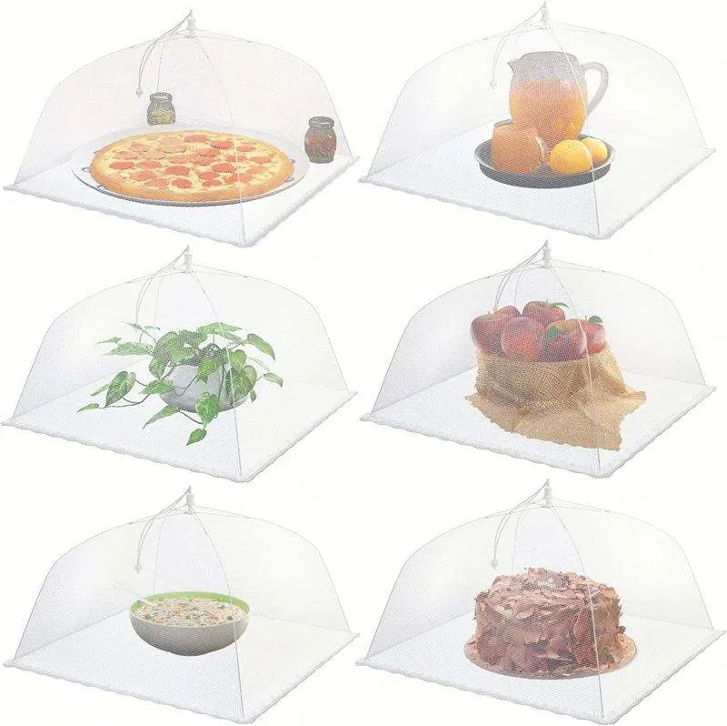 Vegetable Hood, Food Cover, Dining Table Cover, Insect Proof Cover, Disassembly and Cleaning of Outdoor Kitchen Mesh Food Covers
