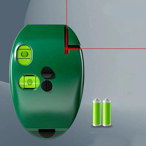 Mini Mouse Shape Infrared Laser Level 90 Degree Square Right Angle Measuring Tool for Home DIY Automotive Repair Too