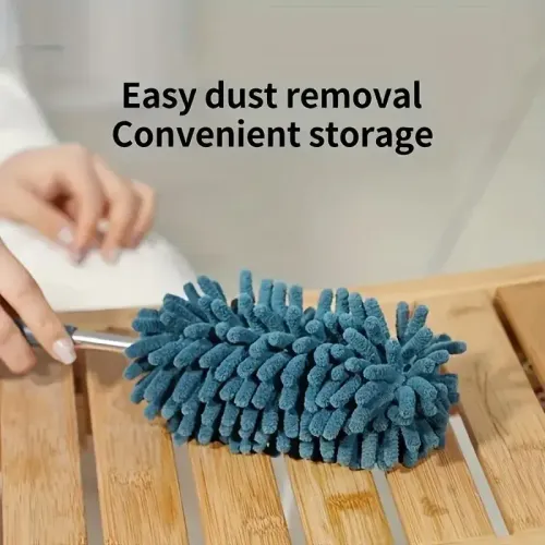 Mini Car Duster Brush, Extendable Microfiber Dusting Tool with Comfortable Handle for Home and Auto Interior Cleaning, Automotive Cleaning Tool, House Cleaning Tools, Cleaner