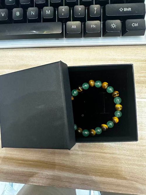 Money Wealth Success Bracelet Pure natural stone Green AventurineTiger Eye Attract Wealth Crystal Bracelet Prosperity Money Bracelet