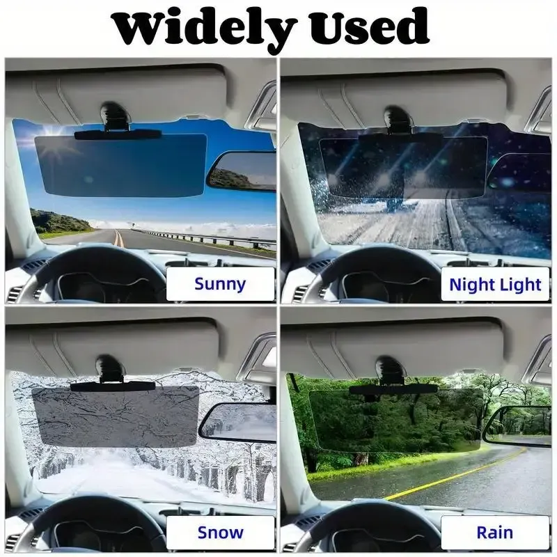 Joytutus Summervibes Universal Anti-Glare Polarized Car Sun Visor Extender with UV400 Protection 12.6 x 5 Lens Size Quick 5 Sec Install Safe Driving Windshield Shade for Car Inside tiktokshopspringglowup, Sunshade For Car Inside, Cars