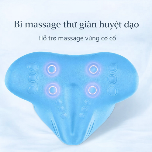 Gối Mát Xa Cổ -  Được Sử Dụng Tại Nhà Để Giảm Áp Lực Cổ Và Vai, Gối Hỗ Trợ Cổ