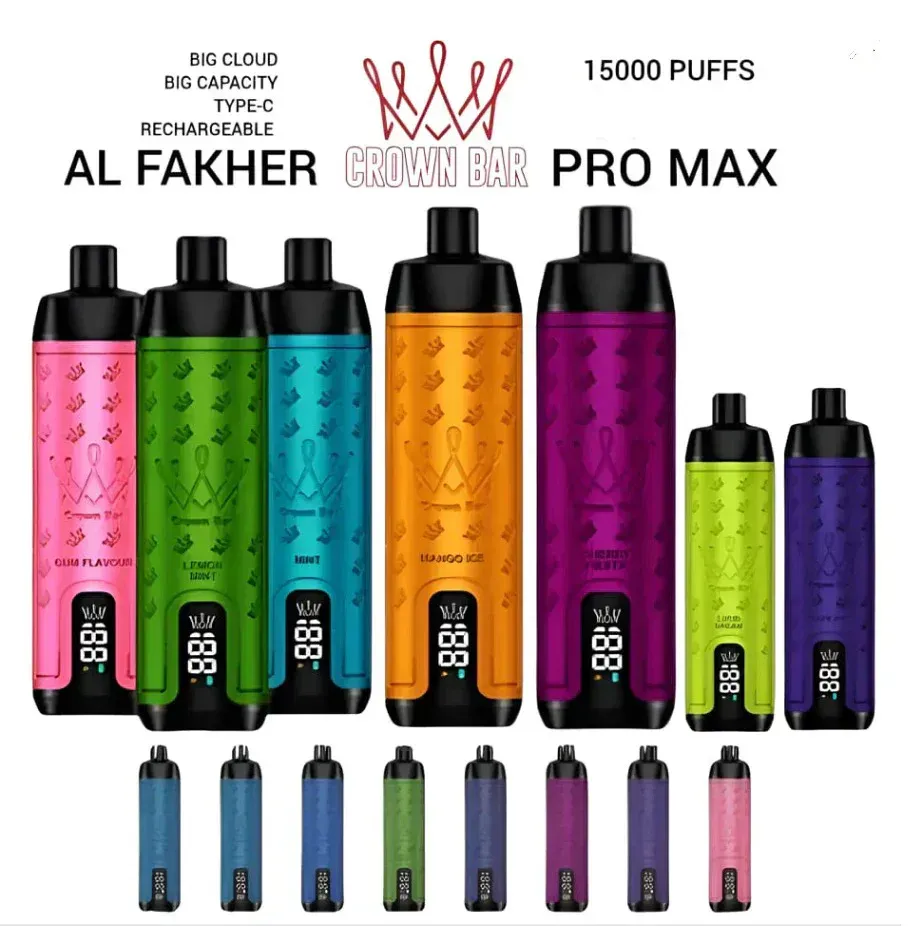 阿爾法赫一代Al Fakher 水煙15000口 超大霧 拋棄式 一次性電子煙 以補電配置和機身結構為重點，機身與霧化結構更有辨識度｜替換使用情境整理體驗重點