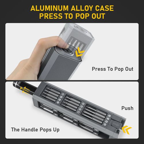 49-in-1 Precision Screwdriver Set, Rechargeable Magnetic Repair Tool Set