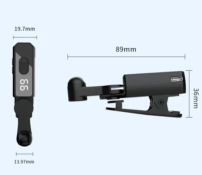 Silent Smart Clicker B03 Adjustable Height ABS Mobile Phone Automatic Clicker