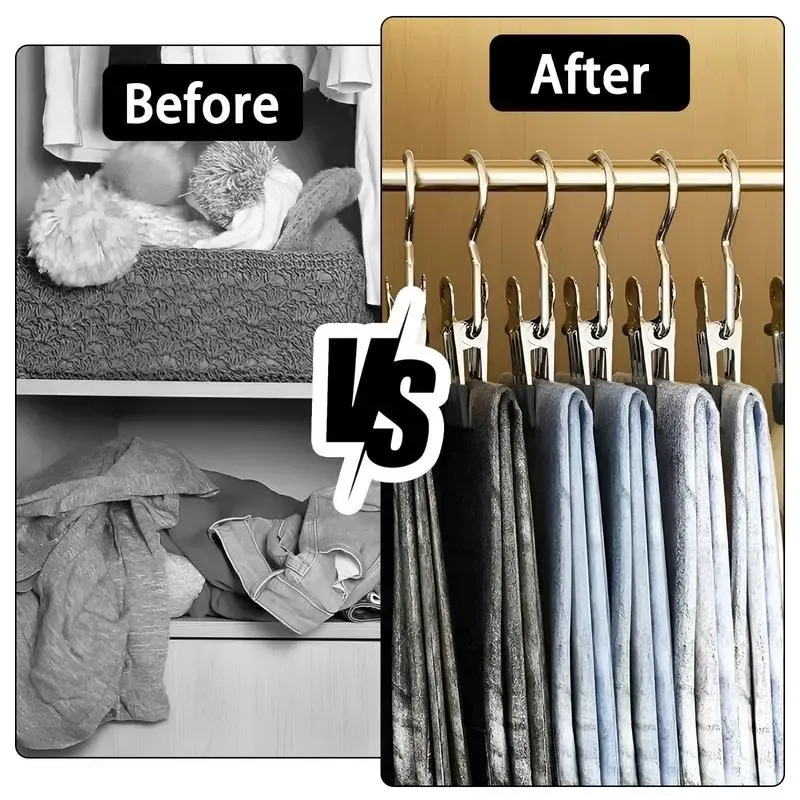 （10pcs  1set）   Hang boots, shoes, hats, towels, and pants to maximize closet space and keep your room organized.