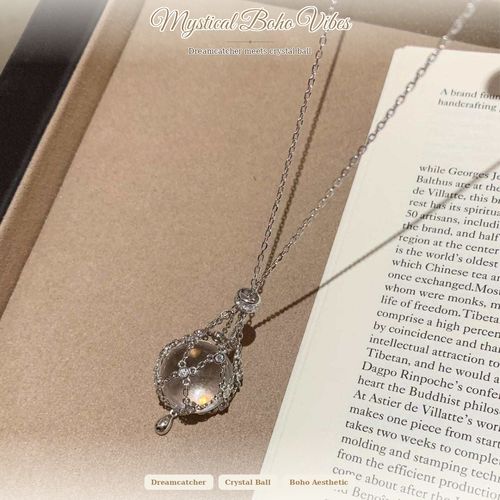 Crystal Dreamcatcher Multi-Style Necklace