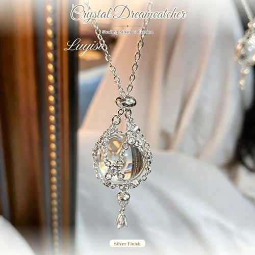 Crystal Dreamcatcher Multi-Style Necklace