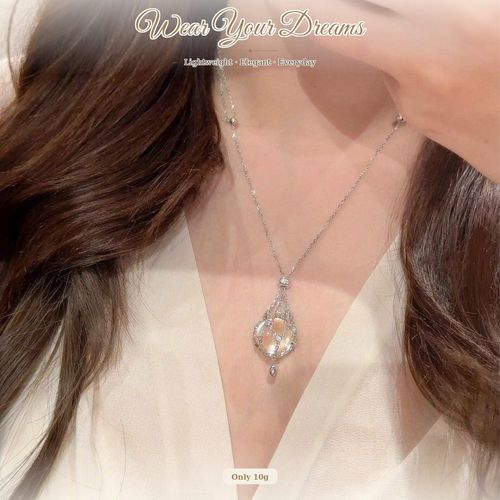Crystal Dreamcatcher Multi-Style Necklace