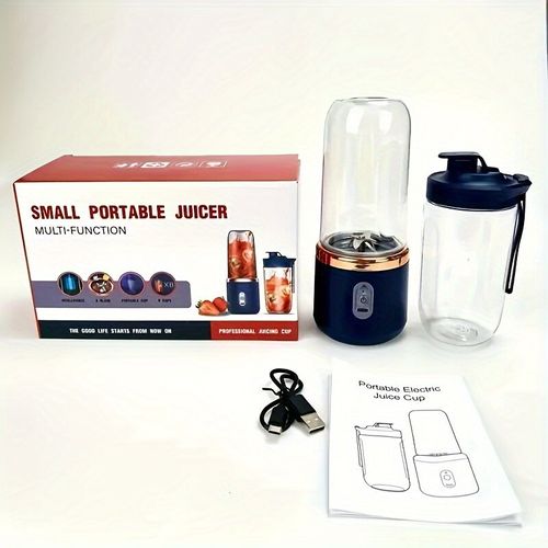 Portable rechargeable juicer