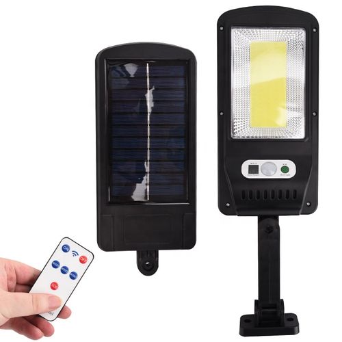 Newish Solar Street Light Induction Courtyard LED Wall Lighting Remote Control COB Strong Small Street Light