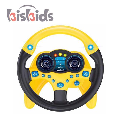 electric simulation steering wheel toy