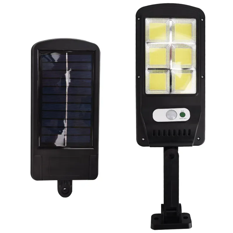 Newish Solar Street Light Induction Courtyard LED Wall Lighting Remote Control COB Strong Small Street Light