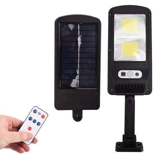 Newish Solar Street Light Induction Courtyard LED Wall Lighting Remote Control COB Strong Small Street Light