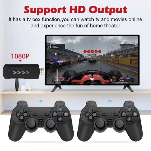 M10 X2 Plus Console 2.4G Dual Wireless Controller Game Stick 4K Retro Video Game Sticks