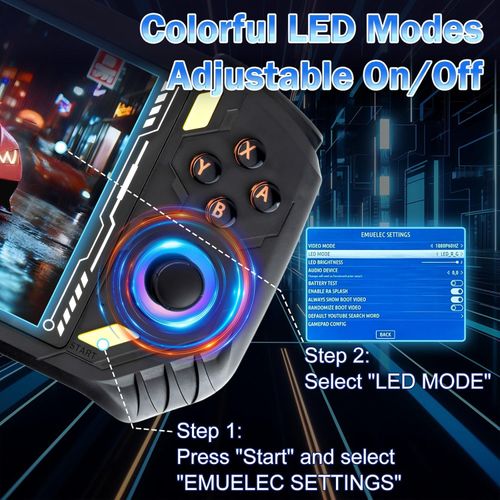 RG56PRO Retro Video Game Console Portable Console with 5.5 Inches IPS Screen 128G