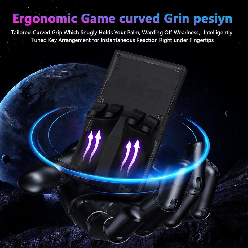 R36MAX Retro Handheld Game Console, 4.0 Inch 720x720 IPS Screen